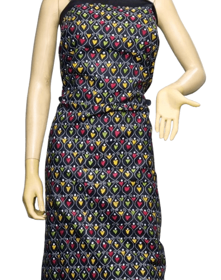 Black Ladies Churidar, Kantha Stich