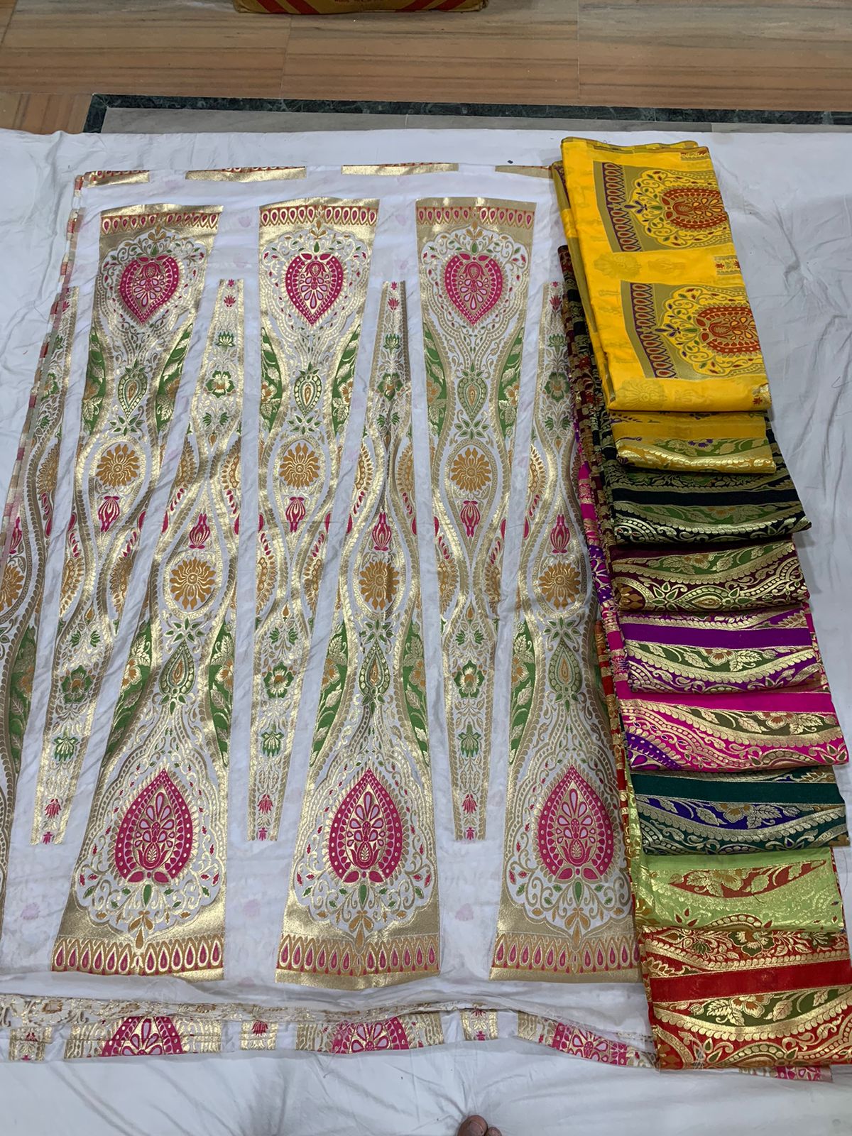 White Lehenga