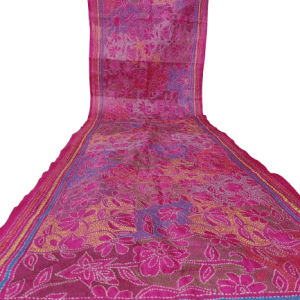 Tussar kantha Stich Work 9