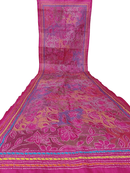 Tussar kantha Stich Work 9