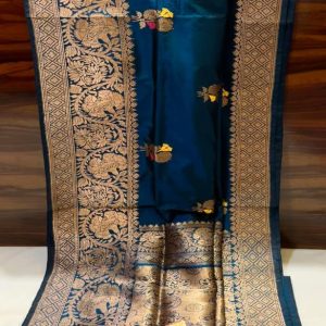 Pure silk katan handloom kaduwa saree 06