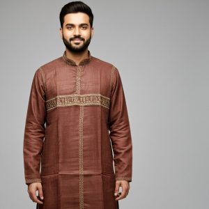 Pure Tussar Panjabi 3 01