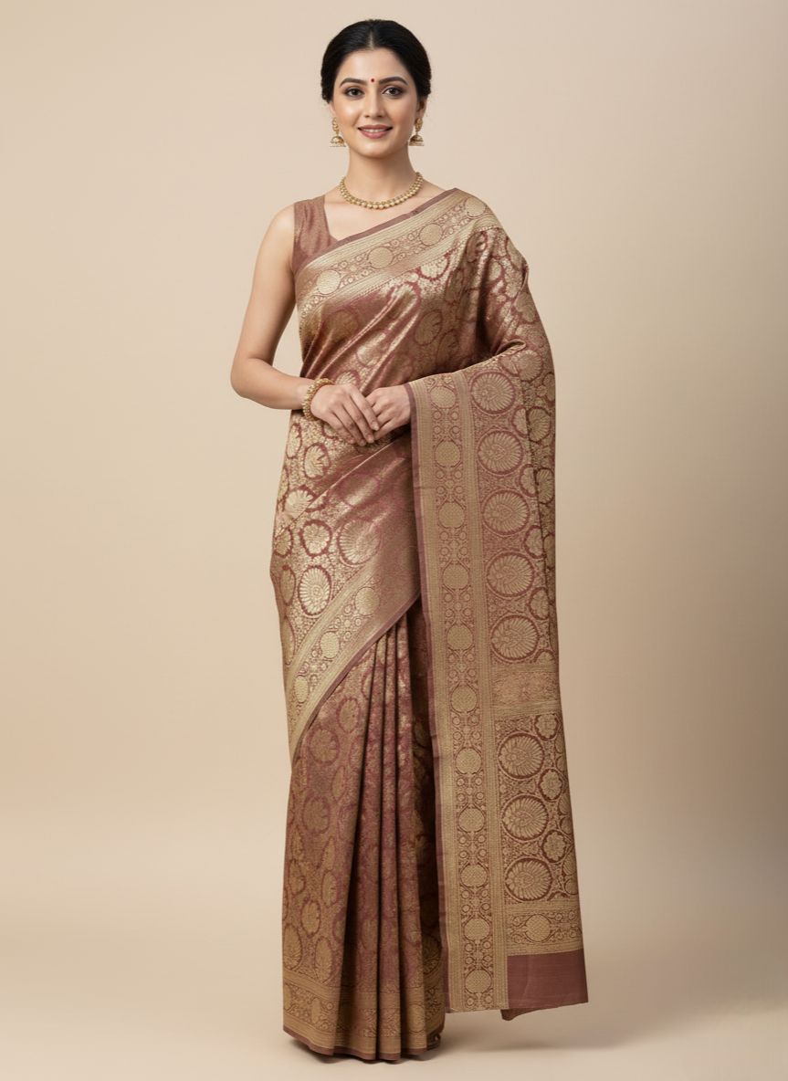 Pure katan hand wooven banarashee 11