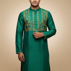 Pure Tussar Panjabi 13