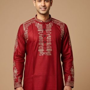 Pure Tussar Panjabi 15