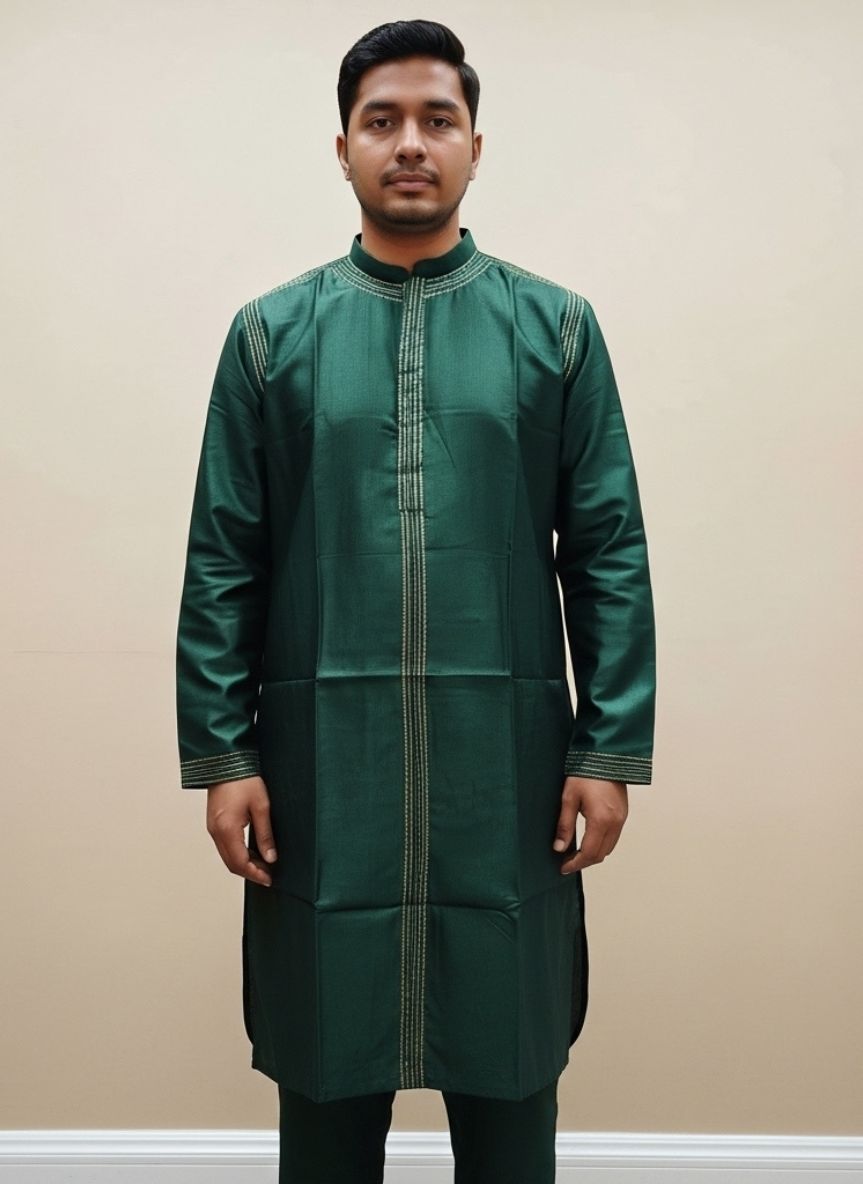 Pure Tussar Panjabi 16