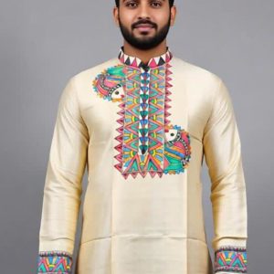 Pure Tussar Panjabi 6